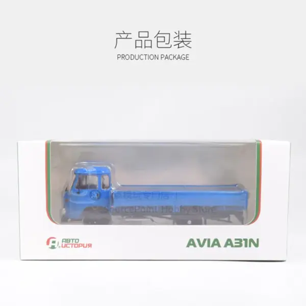 1:43 Scale Diecast Alloy AVIA A31 Truck Model - Image 6