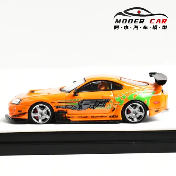 TM 1:64 Scale SUPRA A80Z Diecast Car - Image 3