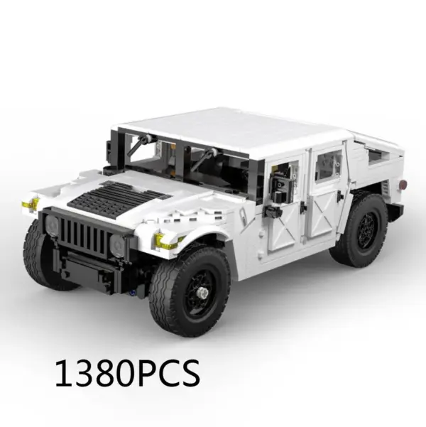 1:8 Scale Military Hummer Model RC Vehicle - Image 5