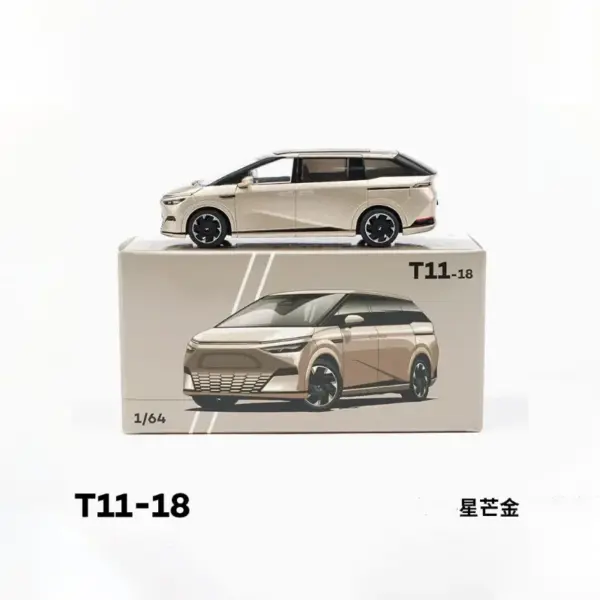 Xpeng X9 1:64 Scale Diecast Model Car - Image 2