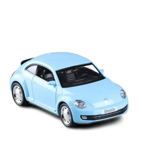 1:36 Volkswagen Beetle Diecast Pull Back Car - Image 5