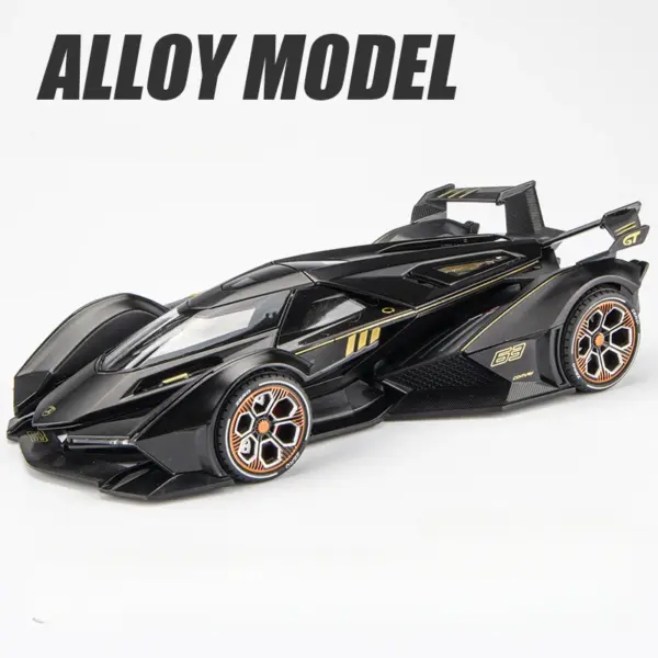 1/22 Scale LamBor V12GT Alloy Diecast Car - Image 8