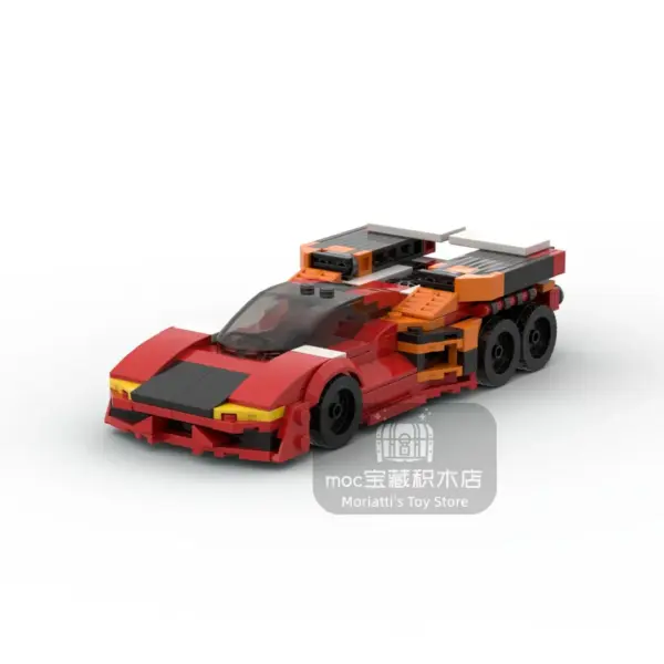 MegaHouse VA Racing Sports Car Building Blocks - Image 5