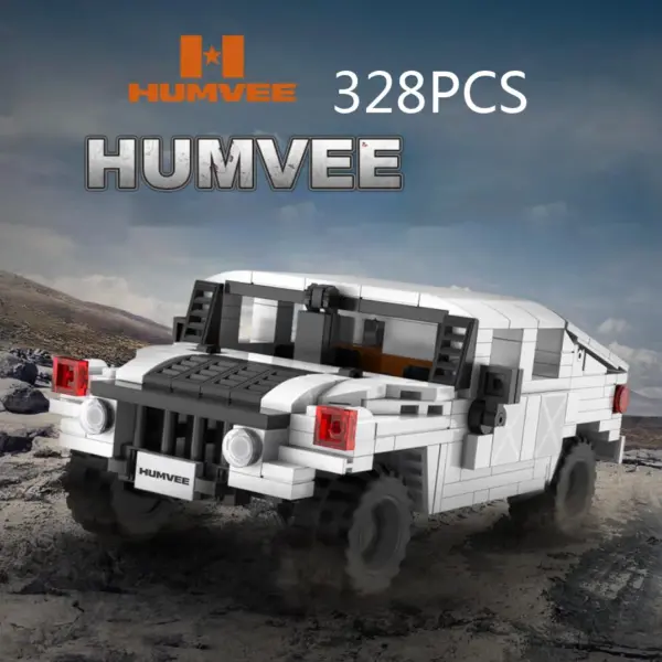 1:8 Scale Military Hummer Model RC Vehicle - Image 3