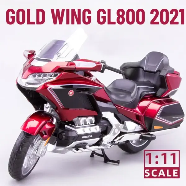 1:11 Honda Gold Wing GL800 Motorcycle Model