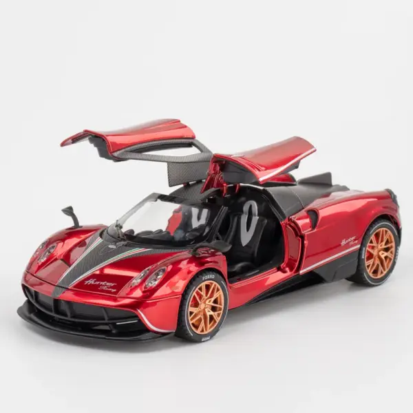 1:22 Scale Pagani Huayra Diecast Racing Car Model - Image 8