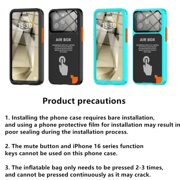 iPhone 12 13 14 15 Max Waterproof Case - Image 6