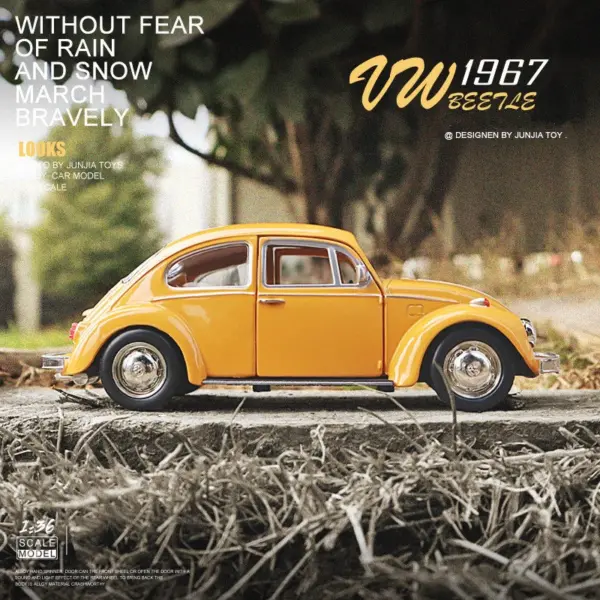 1:36 Volkswagen Beetle Classic Diecast Model