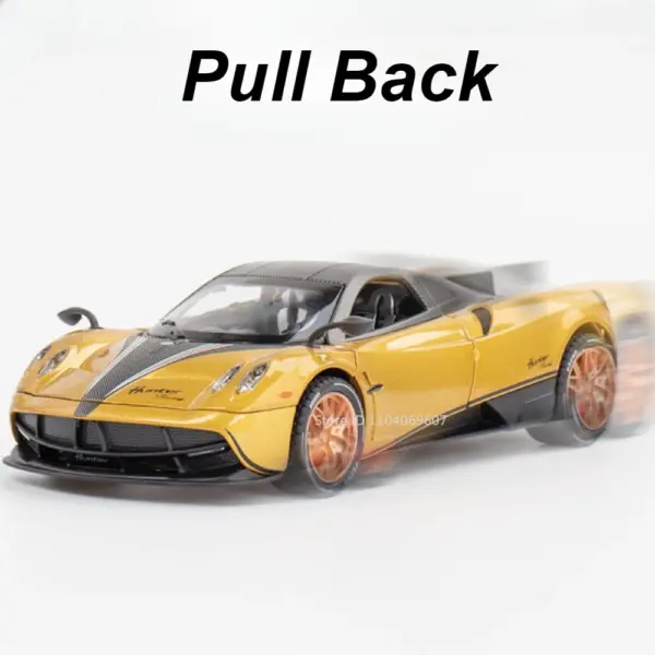 1:22 Scale Pagani Huayra Diecast Racing Car Model - Image 6