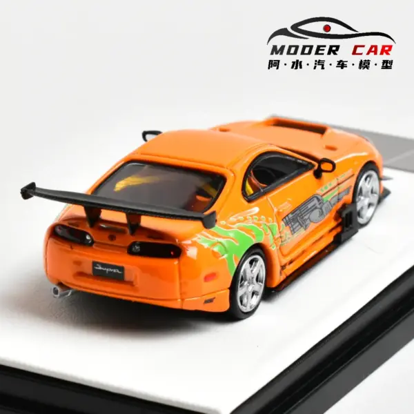 TM 1:64 Scale SUPRA A80Z Diecast Car - Image 4