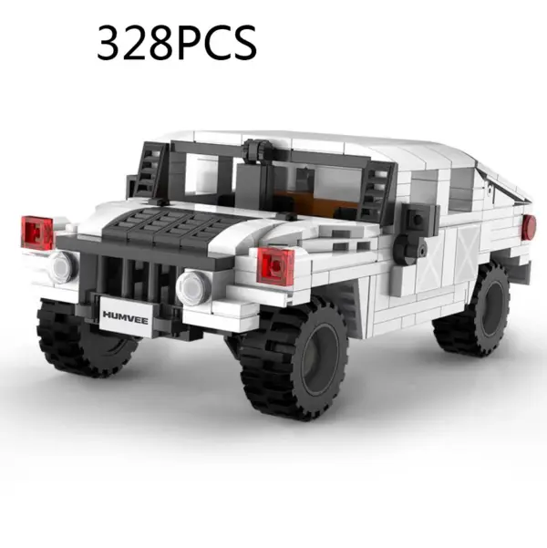 1:8 Scale Military Hummer Model RC Vehicle - Image 6