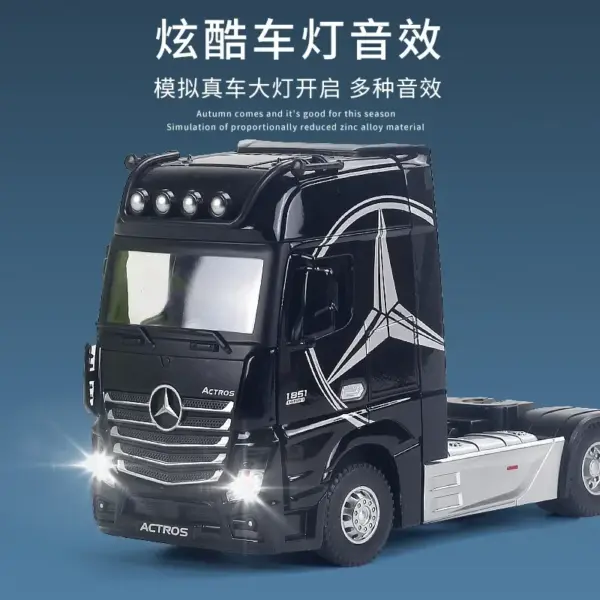 1:24 Diecast Mercedes-Benz Truck Model - Image 4