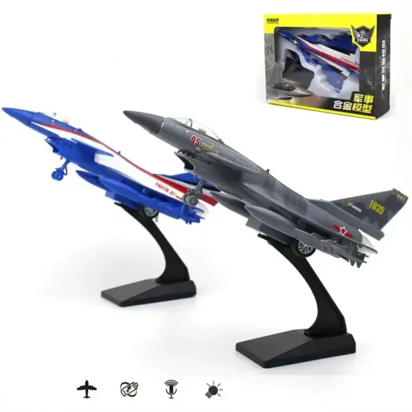 Diecast Alloy J-10 Fighter Jet Model