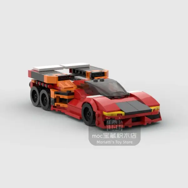 MegaHouse VA Racing Sports Car Building Blocks