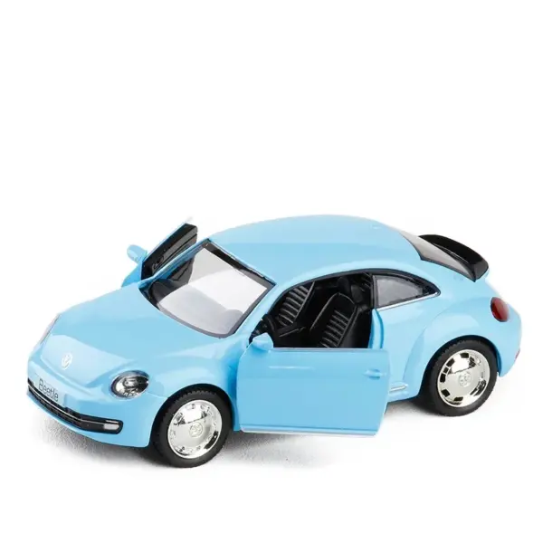 1:36 Volkswagen Beetle Diecast Pull Back Car - Image 2