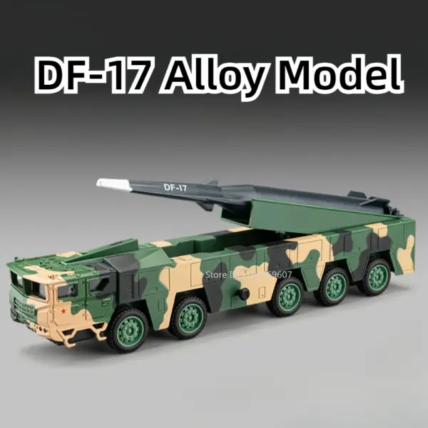 1:50 Dongfeng 17 Missile Launch Vehicle Model