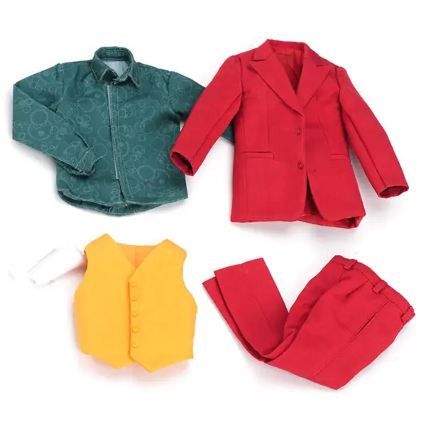 1:6 Scale Joaquin Phoenix Red Suit Set - Image 5