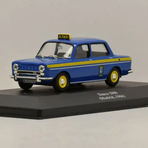 Diecast 1:43 SIMCA 1000 Madrid 1966 Model