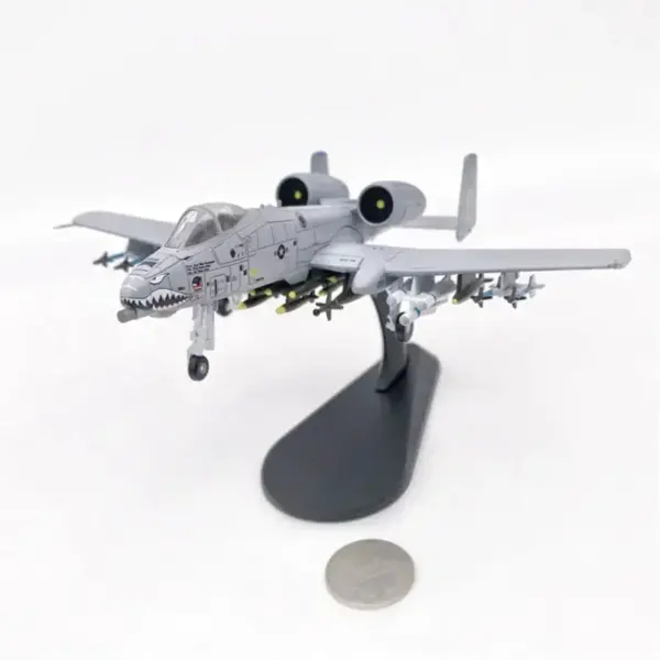 1/100 Scale A-10A Diecast Metal Aircraft Model