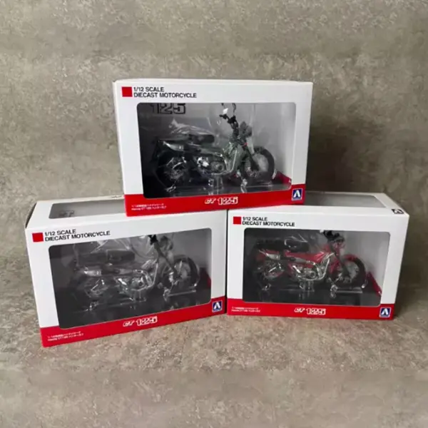 1/12 Scale Honda CT125 Motorcycle Model - Image 6