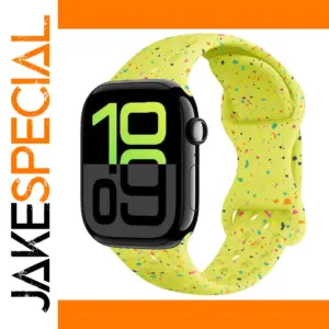 Flash Green Silicone Strap for Apple Watch