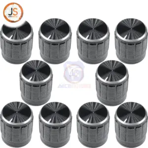Set of 10 Rotary Potentiometer Control Knobs