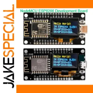 NodeMCU ESP8266 with 0.96-inch OLED Display