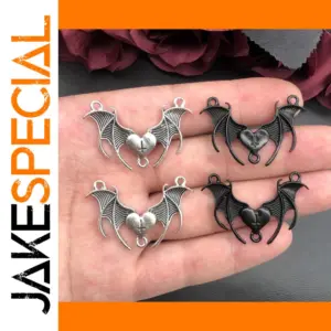 Gothic Charms Set - 5 Vintage Pendants