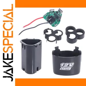 18650 Lithium Battery Box for 12V Tools