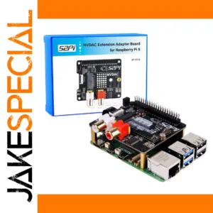 NVDAC HAT for Raspberry Pi 5 with SSD Slot