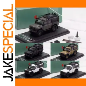 1:64 Scale Dark Gray Land Rover Defender 110