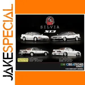 New BM 1/64 Scale Nissan Silvia S13 Model