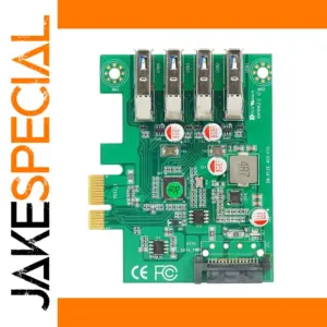 4-Port USB 3.0 Gen1 PCI Express Card Hub