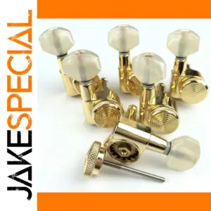 Gold Electric Guitar Locking Tuners Set JN-07SP