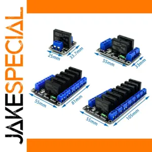 5V Solid State Relay Module - 1 to 8 Channels