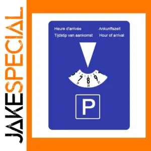 Car Parking Disc Timer with Adjustable Clock