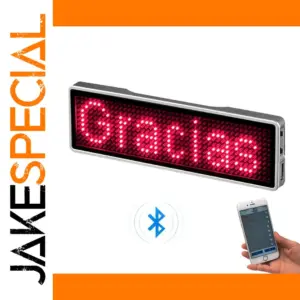 Bluetooth LED Name Badge with Programmable Display