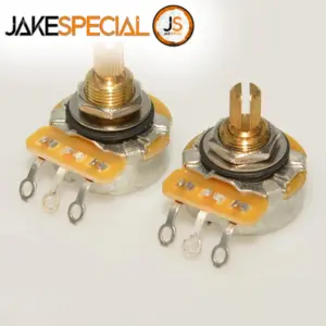 CTS Brass Split Shaft Potentiometers 250K 500K
