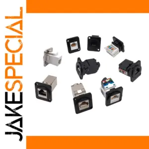 D-Type RJ45 Connector for Ethernet Networking