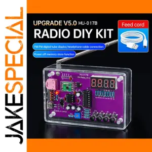 HU-017B RDA5807S Radio Kit with Digital Display
