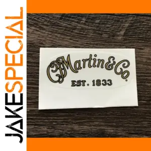 C.F. Martin Guitar Peghead Decal Sticker Set
