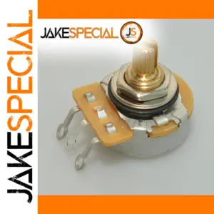 Brass Split Shaft Potentiometer 250K/500K for Guitars