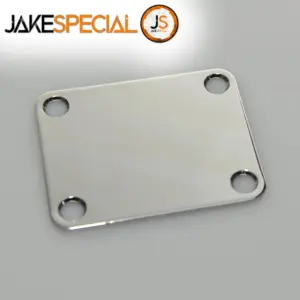 Chrome Electric Guitar Neck Plate for Telecaster