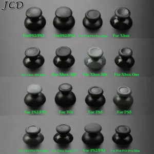 JCD 10PCS Replacement Thumbstick Caps for Consoles