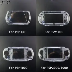 JCD Clear Crystal Protective Case for PSP Models