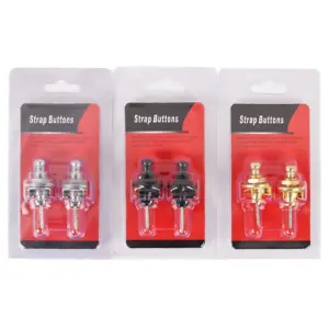Guitar Strap Lock System 2 Piece Set