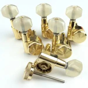 Gold Electric Guitar Locking Tuners Set JN-07SP