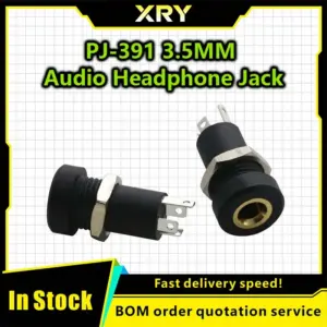 5PCS PJ-391 3.5MM Audio Headphone Jacks