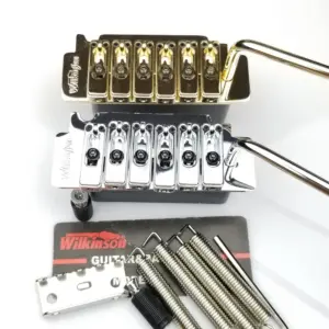 Wilkinson WVS50K Tremolo System Bridge Chrome Gold