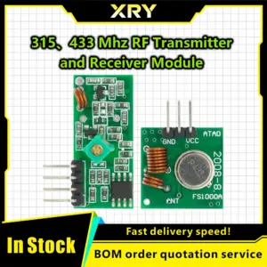 433 MHz RF Transmitter Receiver Module Kit
